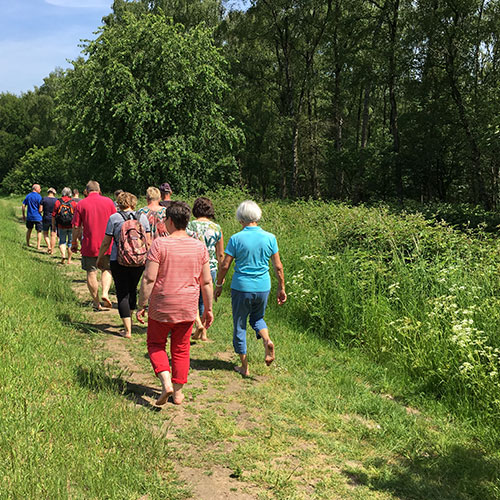 Wanderung Barfußpfad Hochelten